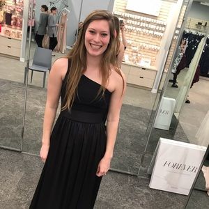 David’s Bridal White by Vera Wang Bridesmaid Dress